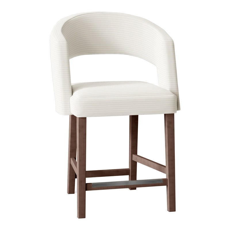 Tabouret de comptoir 26 po Bryant, Noyer, Perigold Birchbox Naturel