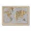 Gilded Map Light Grey by Wild Apple Portfolio - Print-1308562975-1308562945
