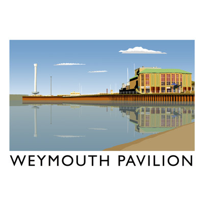 'Weymouth Pavillion' by Richard O'Neil - Print