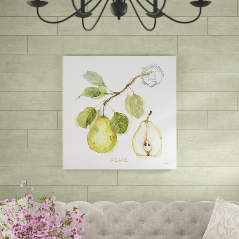 "My Greenhouse fruit I" par Lisa audit, reproduction d’art sur toile non encadrée, H 36 po x l 36 po