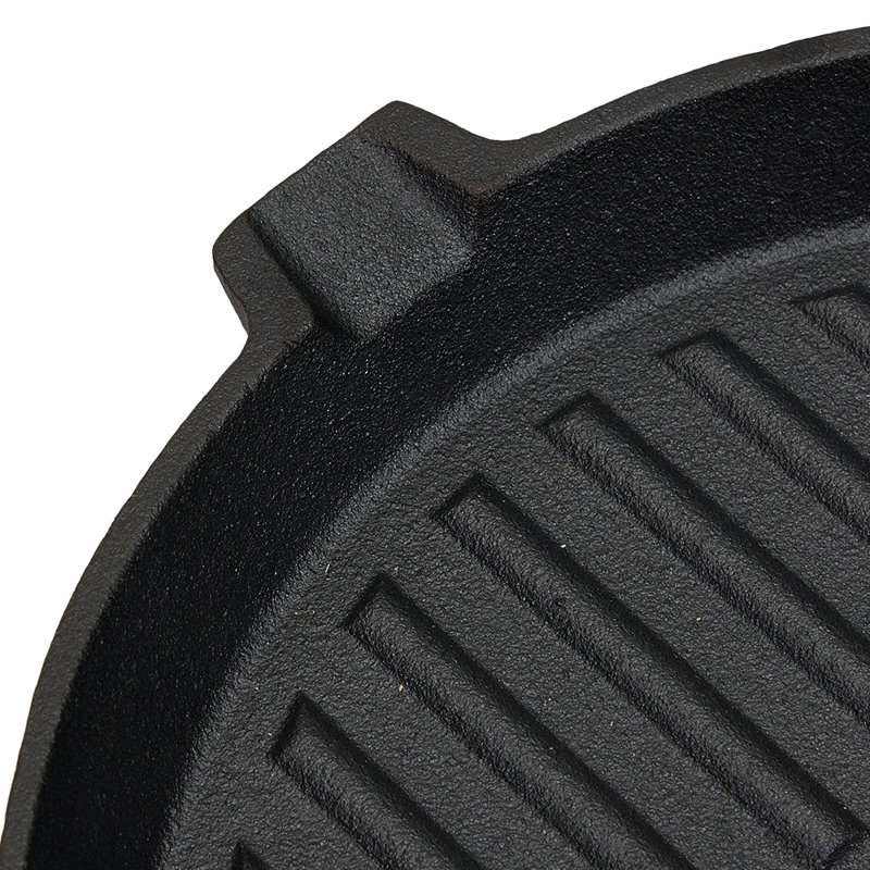 23.5cm Cast Iron Grill & Griddle Pan