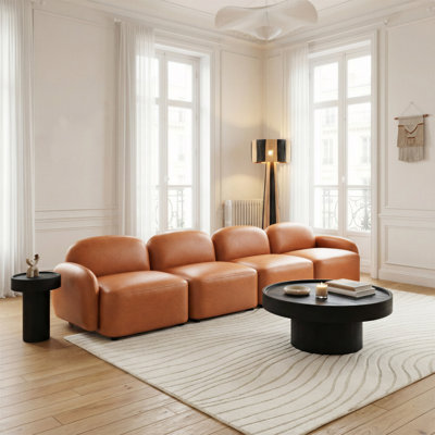 Fauteuil Cleo brun