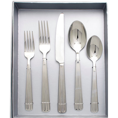 Alcott Hill® Romano Stainless Steel (18/8) Flatware Set - Service for 4