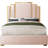 Hugo Tufted Solid Wood and Upholstered Platform Bed-1641005672-1641005677