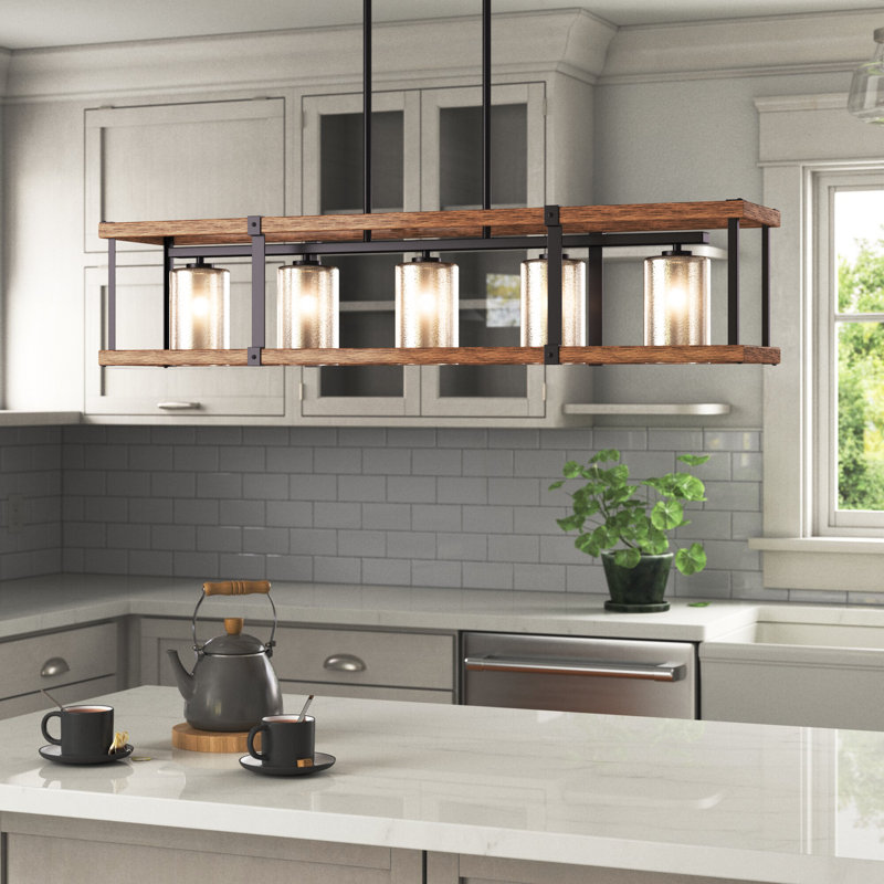 Hibner 5 - Light Kitchen Island Pendant