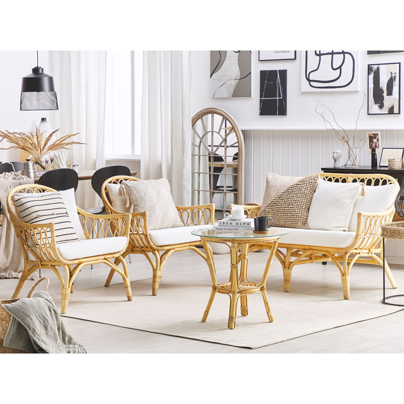 Sigurd 4 Seater Rattan Sofa Set