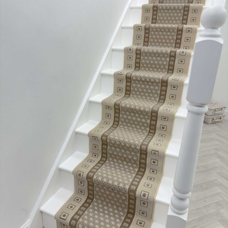 Stair Runner Geometric Area Rug, Stair Runner 60 x 600 cm