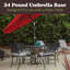 Kaylani Outdoor Freestanding Patio Umbrella Base
