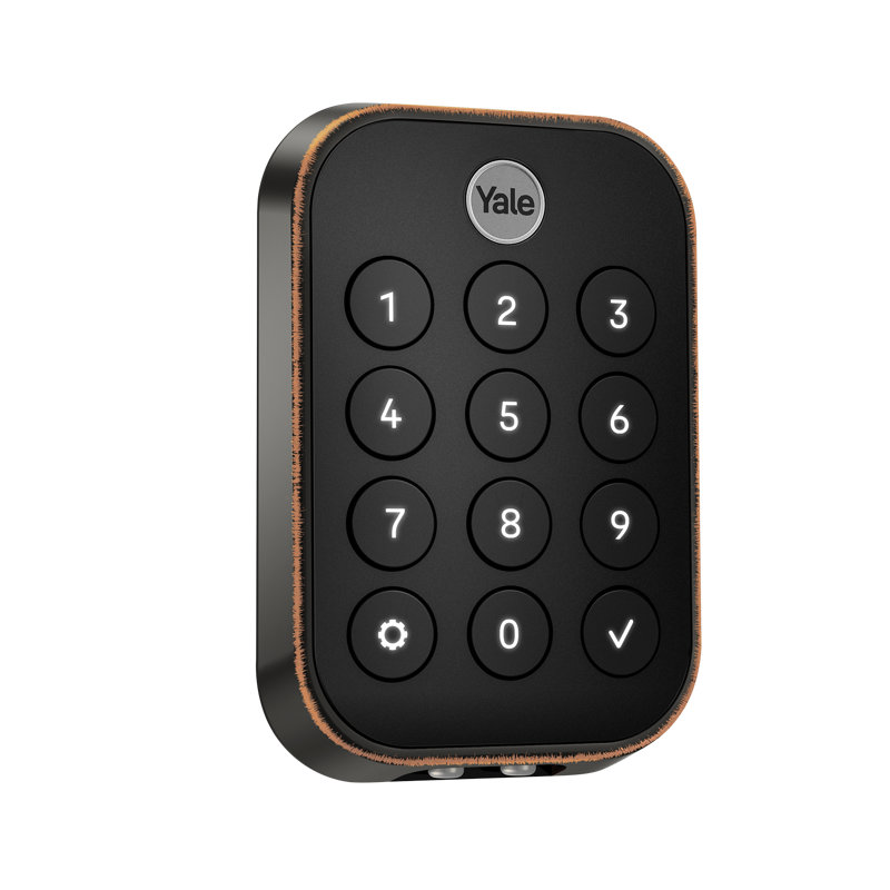 Yale Assure Lock 2 Touch Deadbolt, Key-Free Smart Entry Door Lock with Bluetooth Connected Keypad and Fingerprint Scanner for Code Entry (No Wi-Fi)