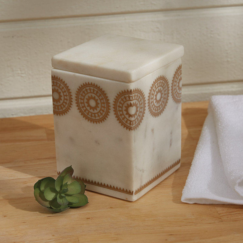 Cayetana Stone Bathroom Storage Container Bathroom Tray Tumbler