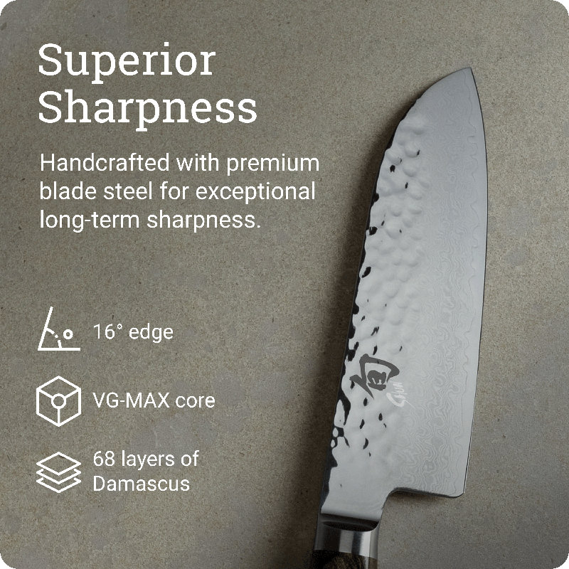 Shun Premier Santoku Knife, 5.5"
