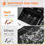 Barbecue autoportant au propane et au gaz infrarouge à brûleur simple avec brûleur latéral Sapphome