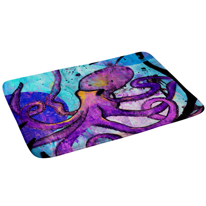 Tapis de bain octopus
