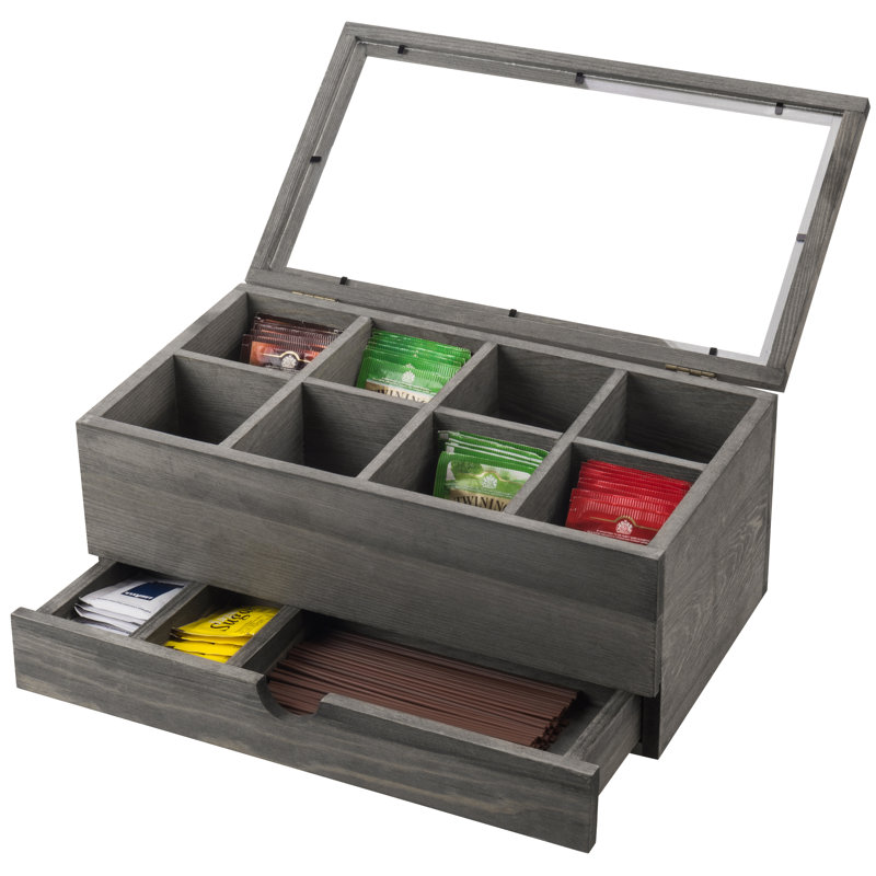 Wood Tea Box