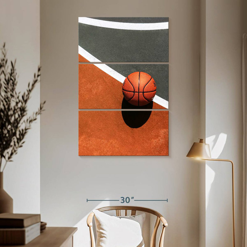 Terrain de basketball Sireci, H 65 po x l 42 po