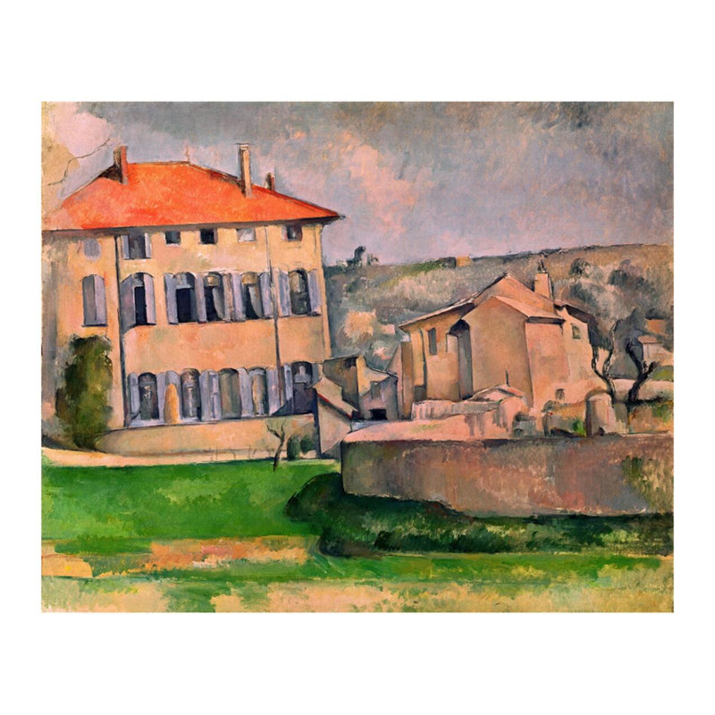 «Jas de Bouffan», Paul Cézanne, estampe numérique, H 22 po x l 28 po