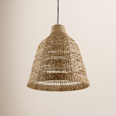 Mccoy Single Light Rattan Pendant