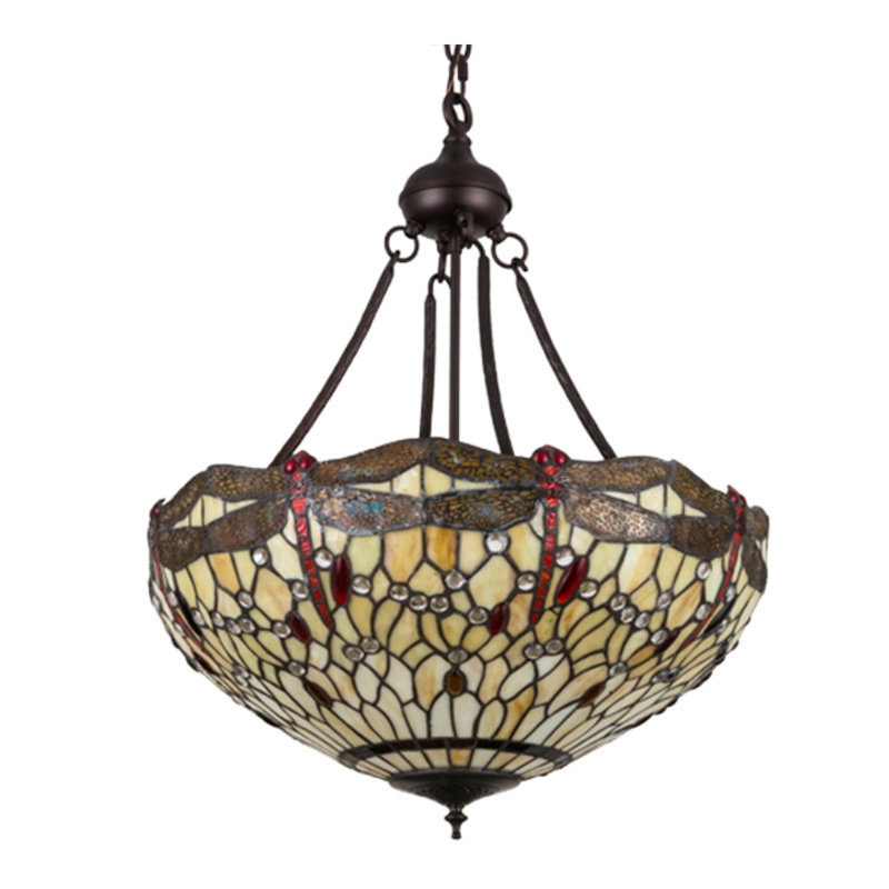 Tiffany Hanginghead Dragonfly 4 - Light Pendant