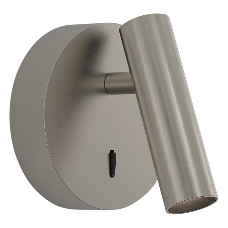 Enna 1 - Light LED Spotlight, Matt Nickel