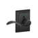 Accent Lever with Addison Trim Non-Turning Lock