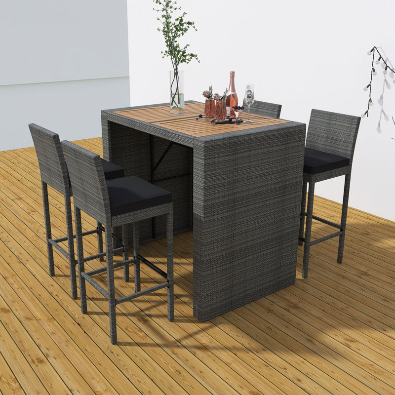 Clivia Bar Set with Stools