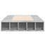 Vidaxl Bed Frame Concrete GreyEngineered Wood-953044281