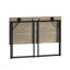 Bureau pliant peu encombrant - gris-1391173677