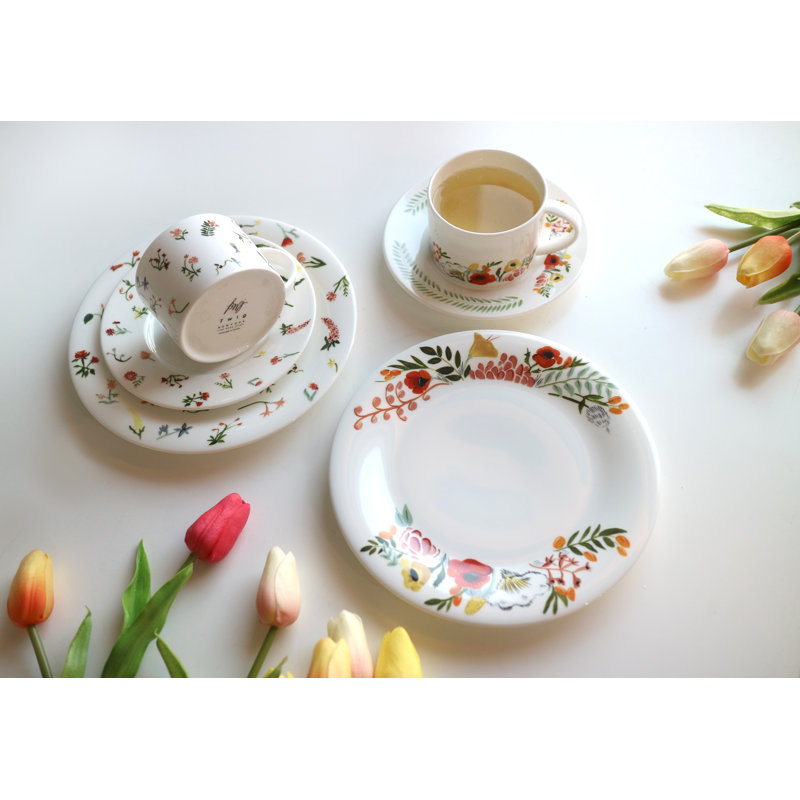 Language Of Flowers Bone China