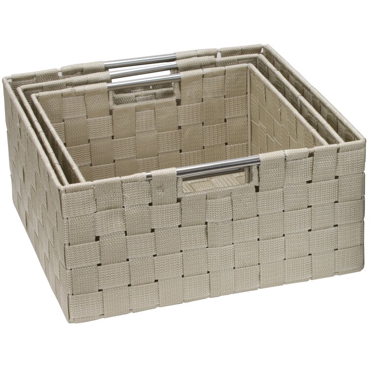 Sorbus Woven Wicker Storage Baskets for Organizing, Organization Storage  Bins for Kitchen Pantry, Decorative Closet Organizer Bins, for Living Room