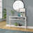 Ceno Glass Top Console Table-577272050-577272055