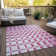 Malek Indoor/Outdoor Area Rug with Non-Slip Backing