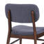 Ensemble de 2 chaises de salle à manger rembourrées Mid-Century avec structure en bois d'hévéa-1534828402-1534828401