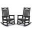 Ensemble de 2 chaises berçantes d'extérieur-1936072357