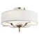 Zephyrine Fabric Semi Flush Mount