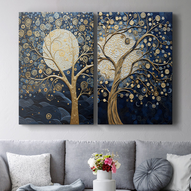 LANDSCAPES Series CLXXVII-Premium Gallery Wrapped Canvas -Ready to Hang, 27" H x 36" W