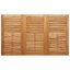 7 Piece Garden Dining Set Solid Wood Teak-1369795664