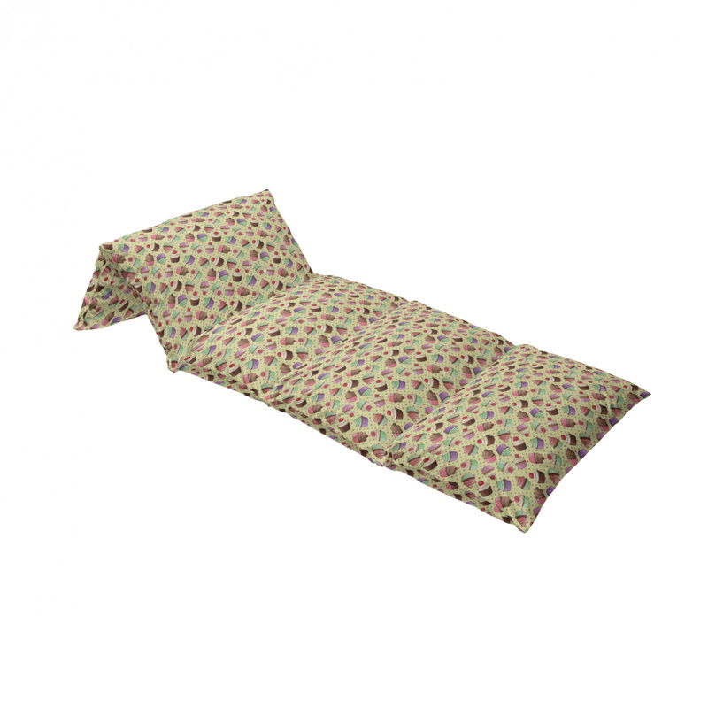 Housse de coussin d'extérieur Coffee Cup Bakery, H 2 po x l 27 po x P 88 po