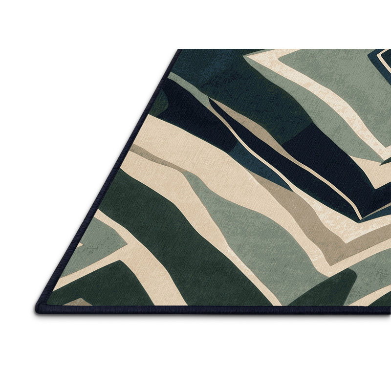 Cosmic Echo Rug, Rectangle 4' x 6'