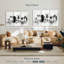 Chiots de chien noir et blanc-107980771