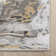 Nuzzo Dunes Retro Marble Flat-Weave Grey Gold Area Rug