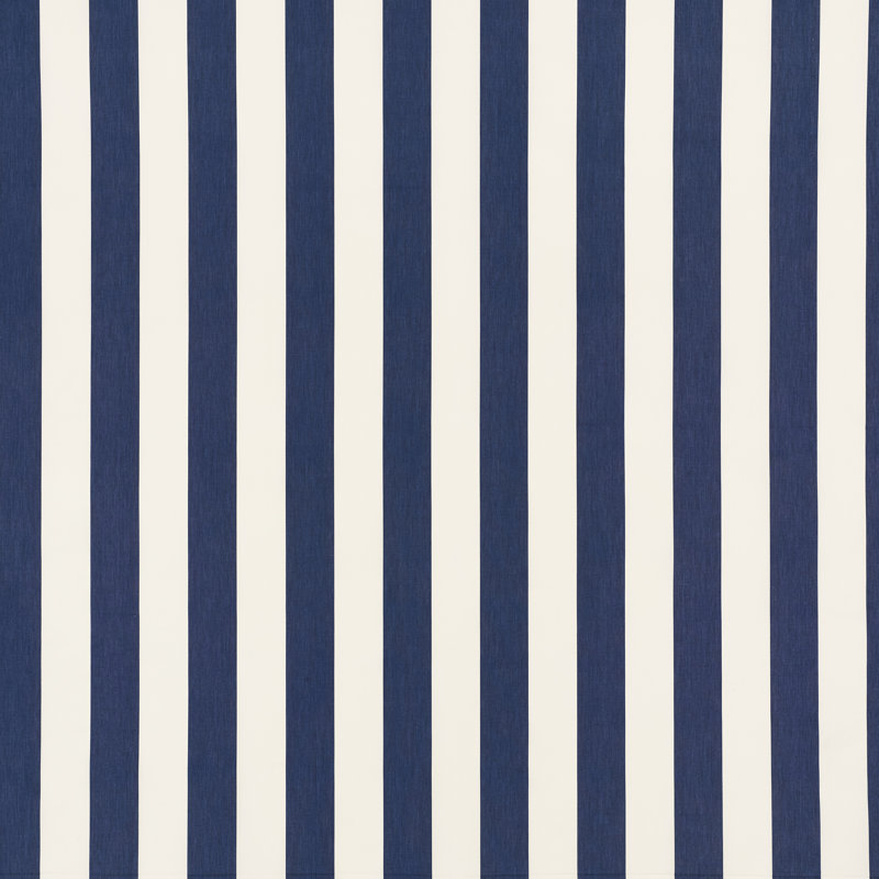 Andy Stripe Fabric, Navy