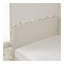 Structure de lit simple tapissier avec 2 tiroirs de rangement, canapé-lit réglable en velours, beige