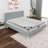 Quin 12" Queen Size Medium Mattress Gel Memory Foam and Individually Pocketed Spring Hybrid Mattress-89304059