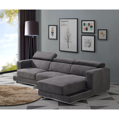 Evgeniy Upholstered L-Shaped Sectional