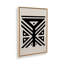 Motif tribal moderne I, reproduction sur toile dans un cadre-1169938568-1169938567