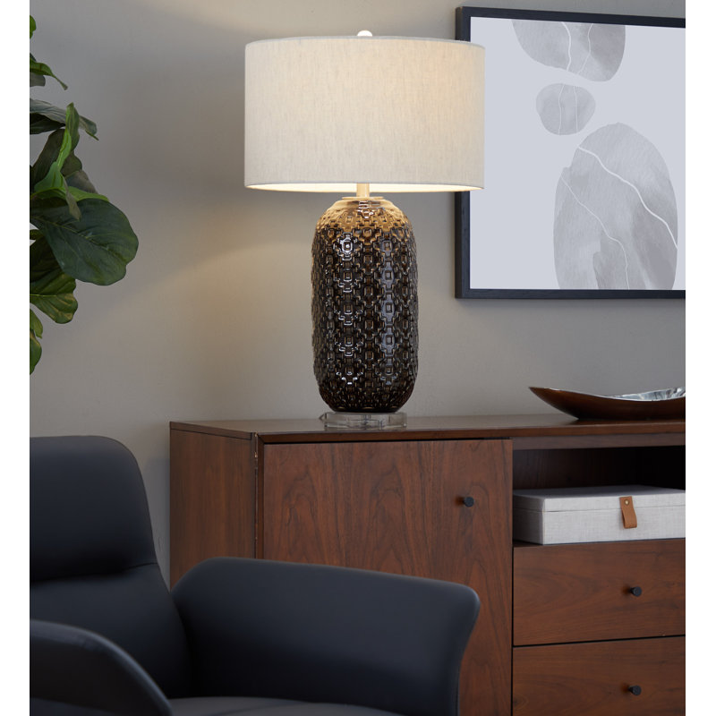Onyx 30" Ceramic Table Lamp