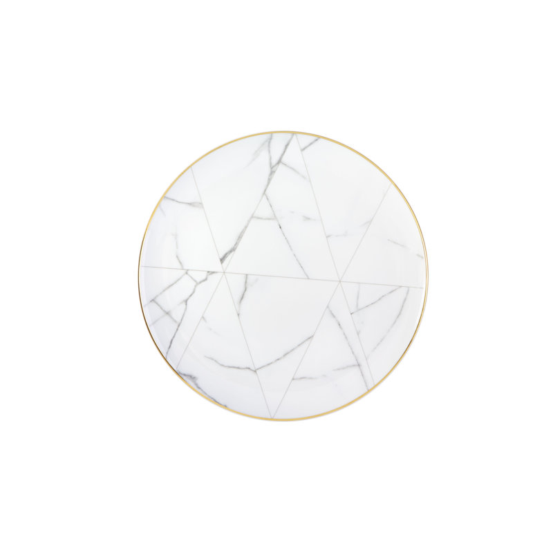 Carrara Porcelain Dinner Plate