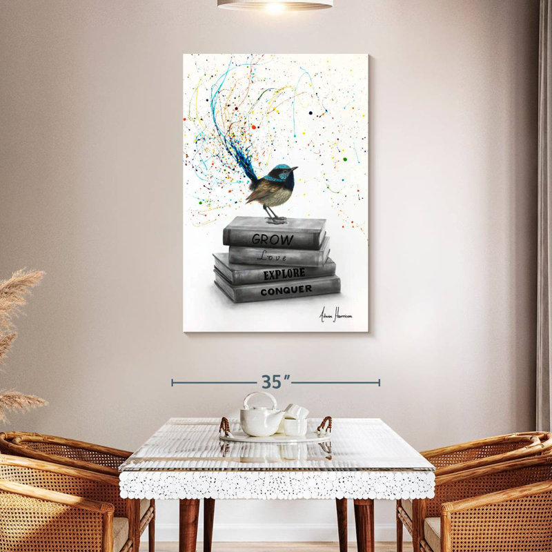 Brampt Building Books, 48" H x 32" W