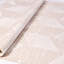 Modern/Geometric Cream Machine Washable Non-Slip Area Rug-1246926986