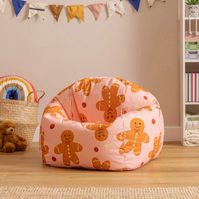 Kids Rainbow Print Classic Bean Bag